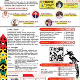 Seminar Nasional Sains dan Teknologi (SNST) Ke-5 Tahun 2023