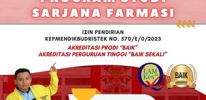 PENERIMAAN MAHASISWA BARU FARMASI UPR TAHUN AKADEMIK 2024/2025