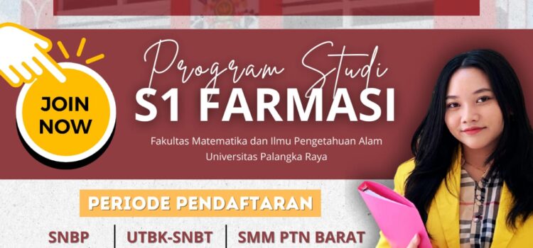 PENERIMAAN MAHASISWA BARU FARMASI UPR TAHUN AKADEMIK 2025/2026