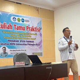 Farmasi UPR Laksanakan Kuliah Tamu Bersama Balai Besar POM Di Palangka Raya