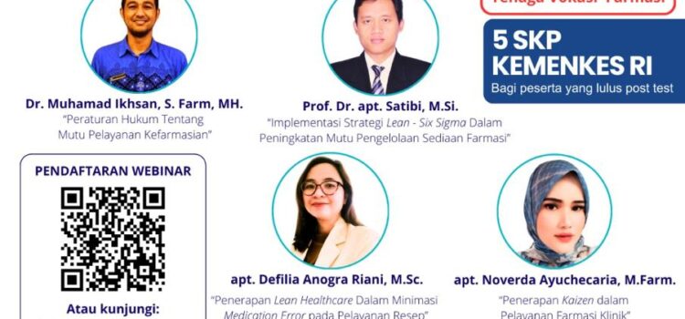 Webinar Nasional Kefarmasian Kolaborasi Farmasi UPR-PAFI Kota Semarang Webinar Nasional Kefarmasian Kolaborasi Farmasi UPR-PAFI Kota Semarang