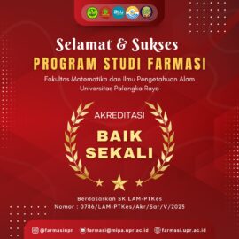 Farmasi UPR Sukses Raih Akreditasi “Baik Sekali” Dari LAM-PTKes